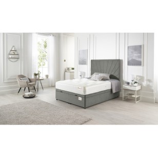 Platinum ottoman bed