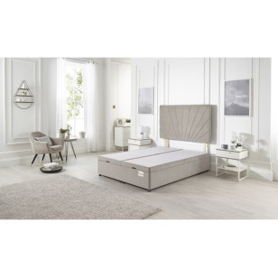 Platinum ottoman bed