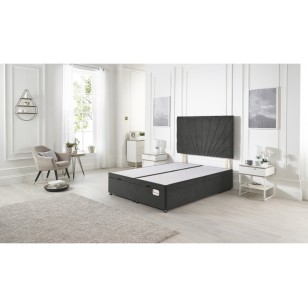 Platinum ottoman bed