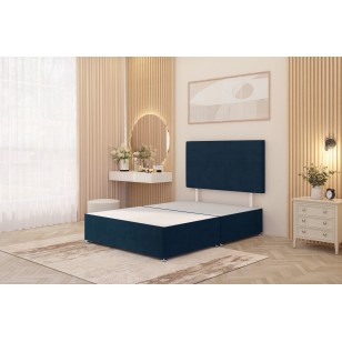 Doll Divan Base with headboard no drawers