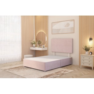 Doll Divan Base with headboard no drawers