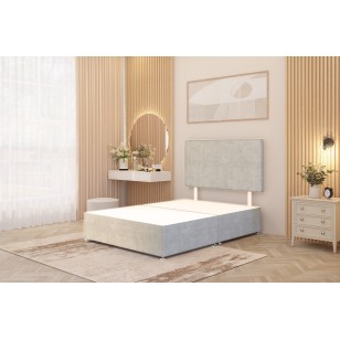 Doll Divan Base with headboard no drawers