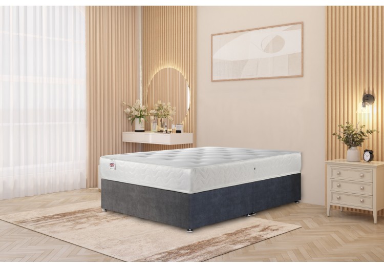 Divan Base with mattress no drawers