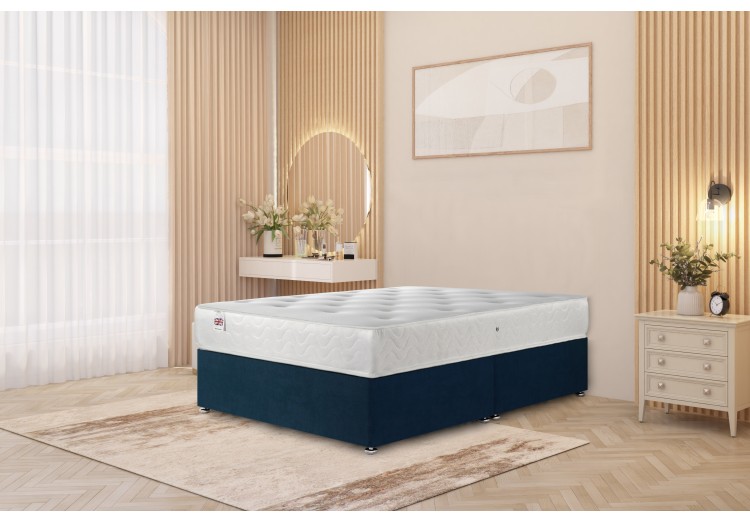 Divan Base with mattress no drawers