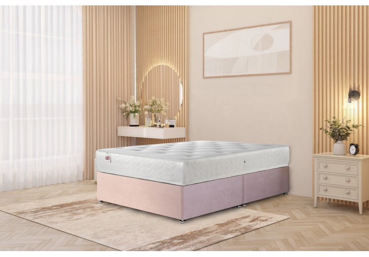 Divan Base with mattress no drawers