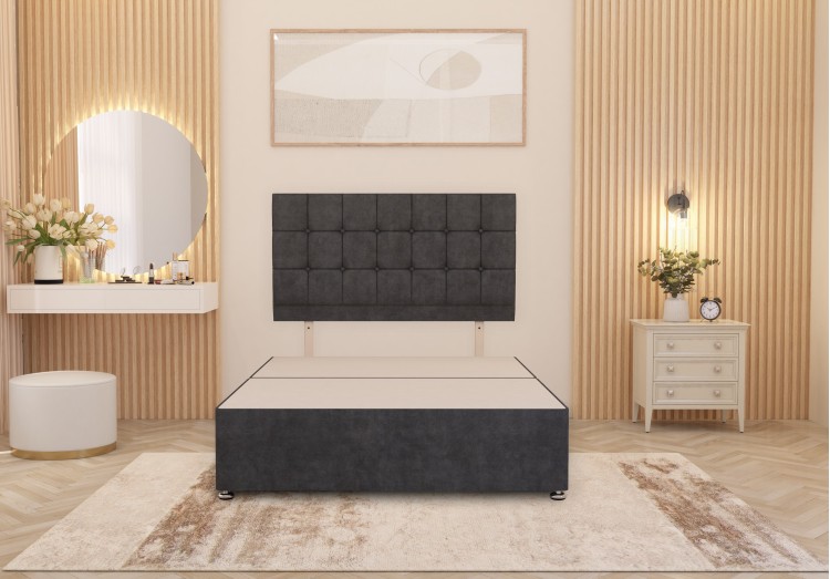 Olive Divan Base with headboard no...