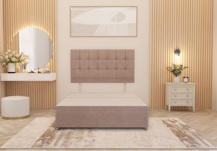 Olive Divan Base with headboard no...