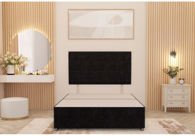 Olive Divan Base with headboard 2...