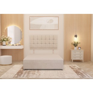 Olive Divan Base with headboard 4 drawers