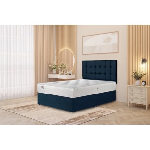 Olive Divan Bed with mattress and headboard 2 drawers