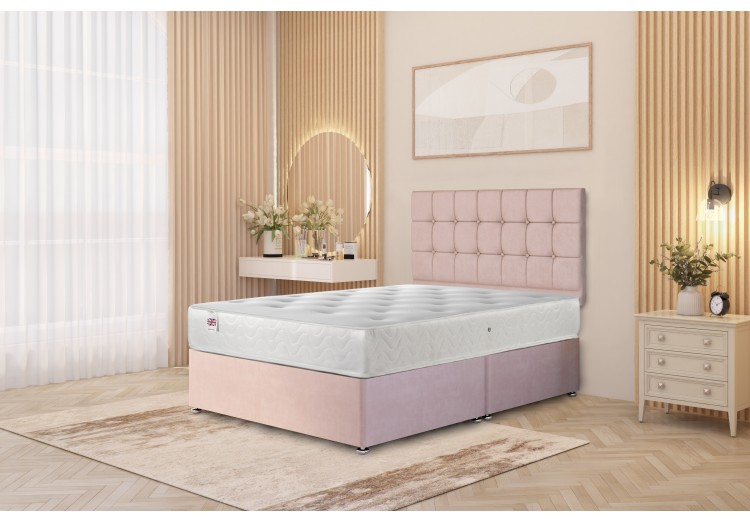 Olive Divan Bed with mattress and...