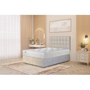 Olive Divan Bed with mattress and headboard 2 drawers