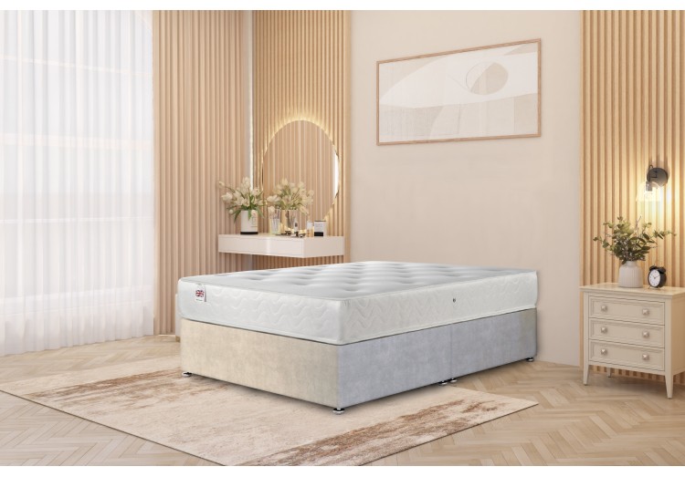 Divan Base with mattress 4 drawers